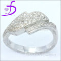 925 Sterling Silver Jewelry ring wholesale silver paving diamond ring